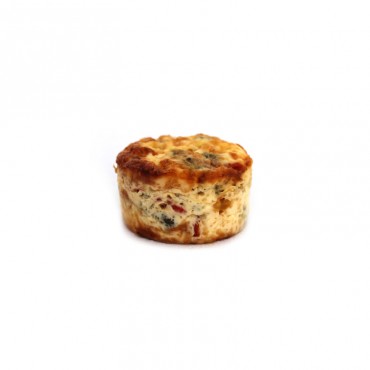 Mini Quiche Lorraine verdura 90g forners artesans a Barcelona