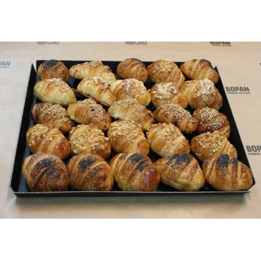 Mini croissants salados rellenos ,panaderos artesanos en Barcelona online