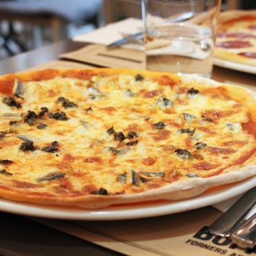 Pizza de seitons forners artesans a Barcelona