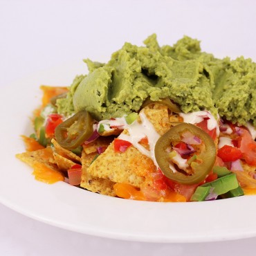 Nachos amb guacamole forners artesans a Barcelona